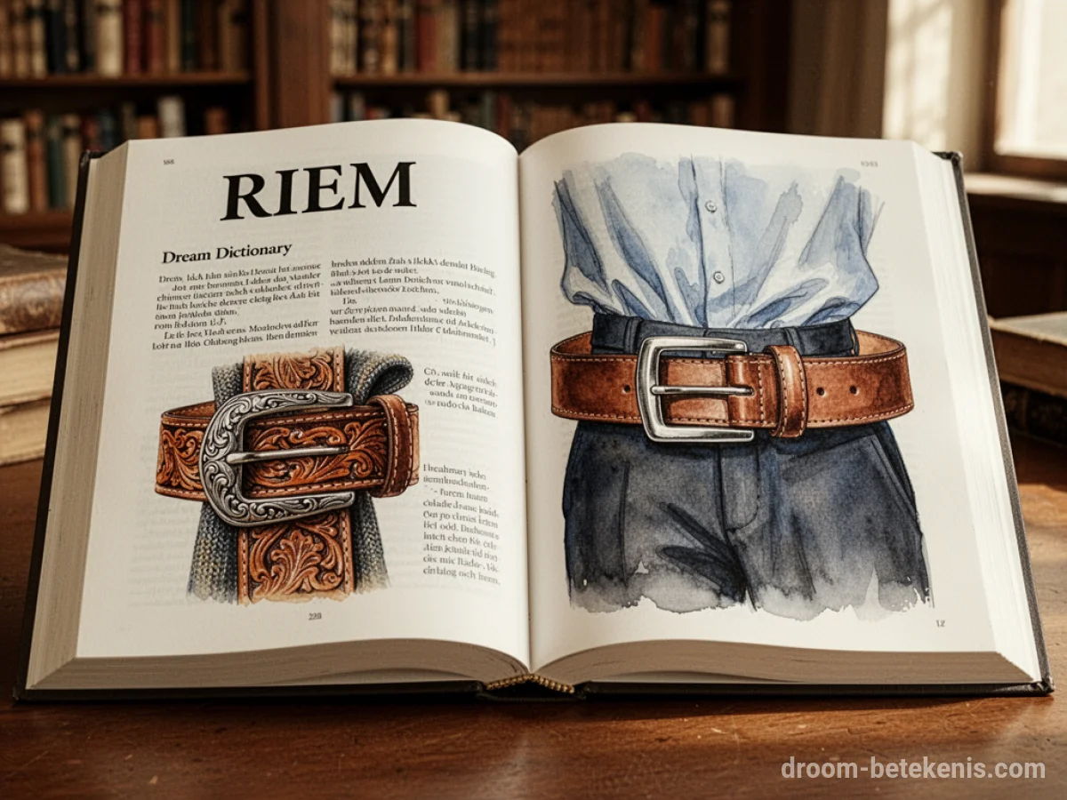 Algemene betekenis: het droomsymbool Riem - Archetypen en symboliek