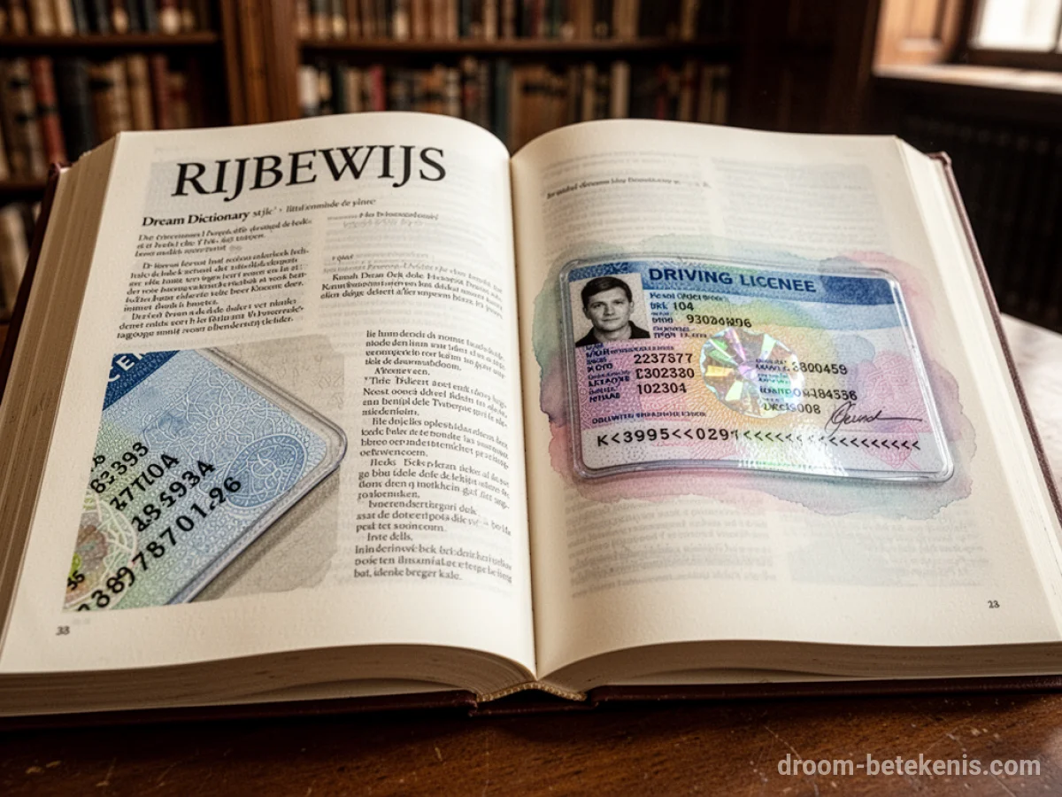 Algemene betekenis: het droomsymbool Rijbewijs - Archetypen en symboliek