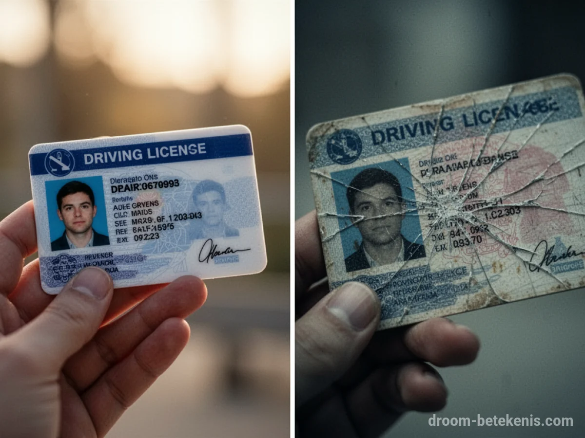 Gedetailleerde droominterpretatie: Verschillende scenario's met Rijbewijs in de droom