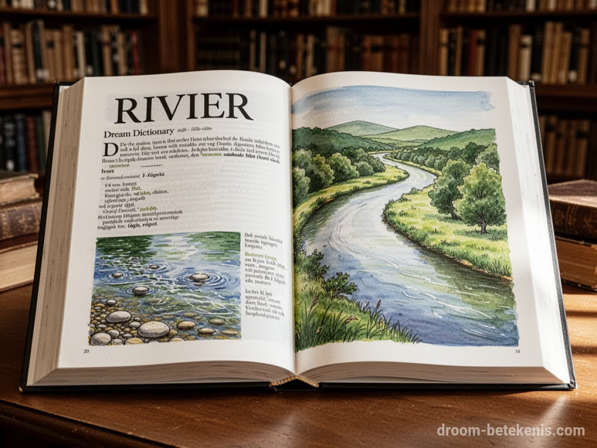Algemene betekenis: het droomsymbool Rivier - Archetypen en symboliek