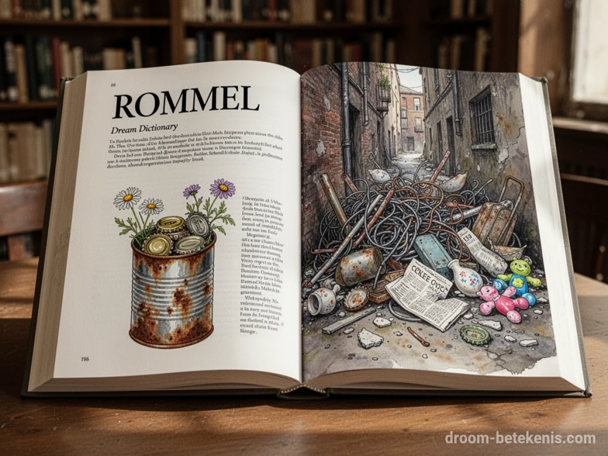 Algemene betekenis: het droomsymbool Rommel - Archetypen en symboliek