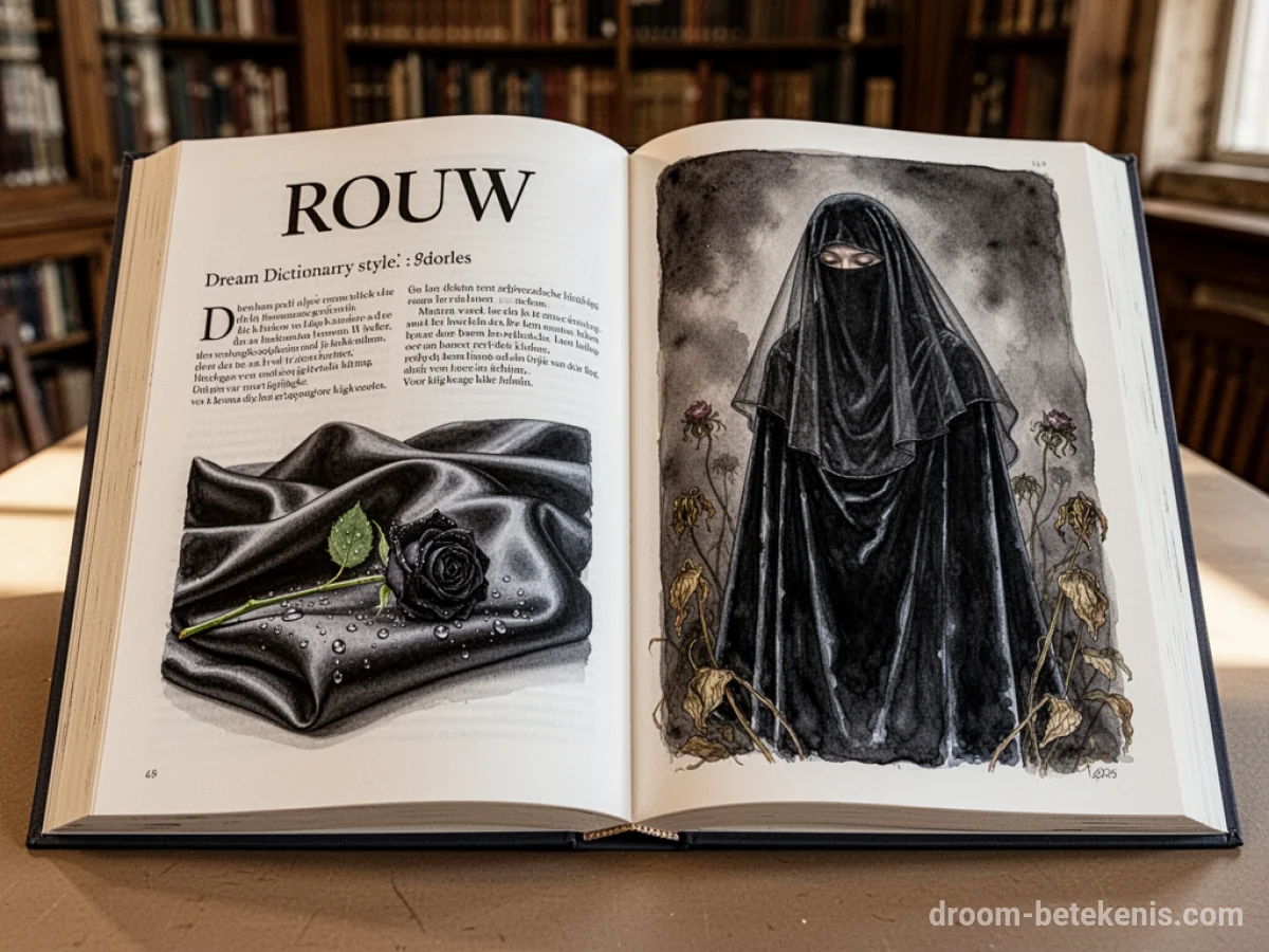Algemene betekenis: het droomsymbool Rouw - Archetypen en symboliek
