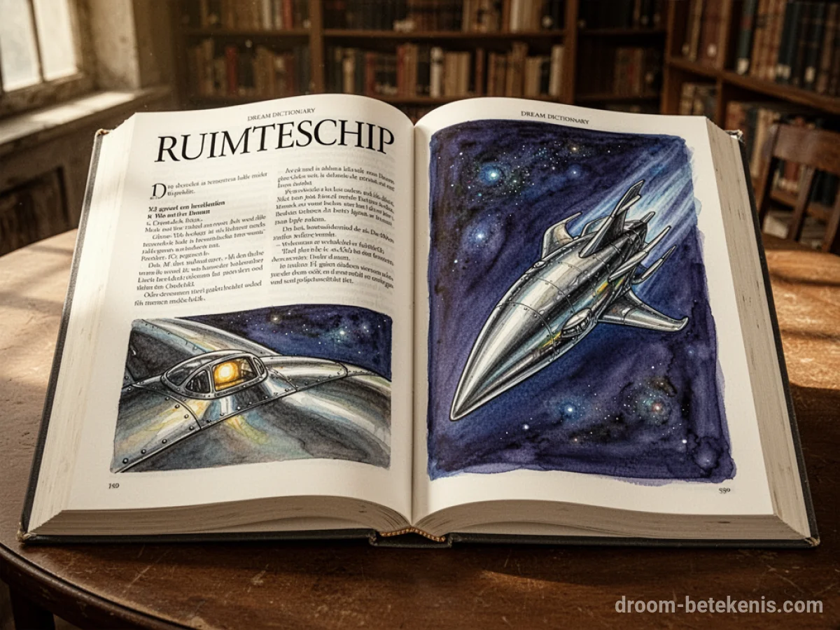 Algemene betekenis: het droomsymbool Ruimteschip - Archetypen en symboliek