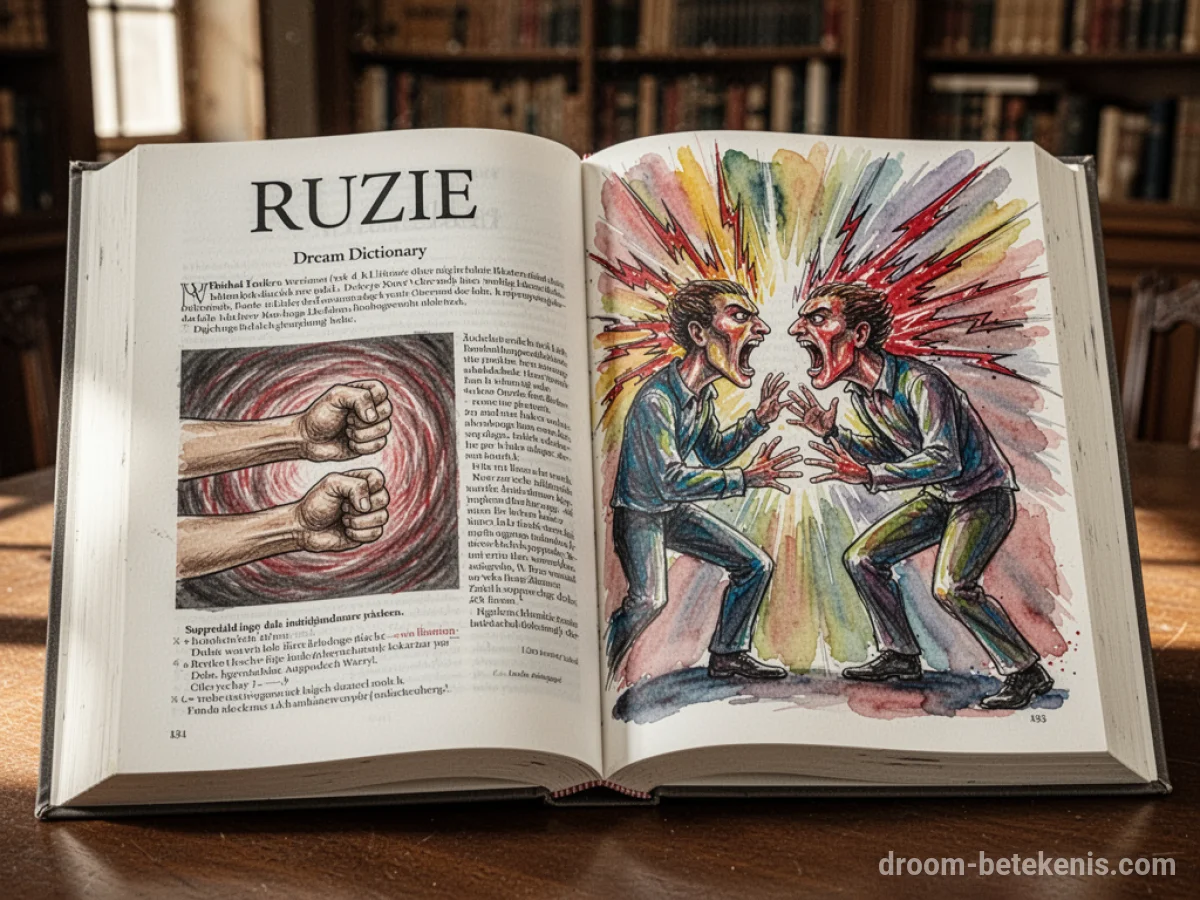 Algemene betekenis: het droomsymbool Ruzie - Archetypen en symboliek