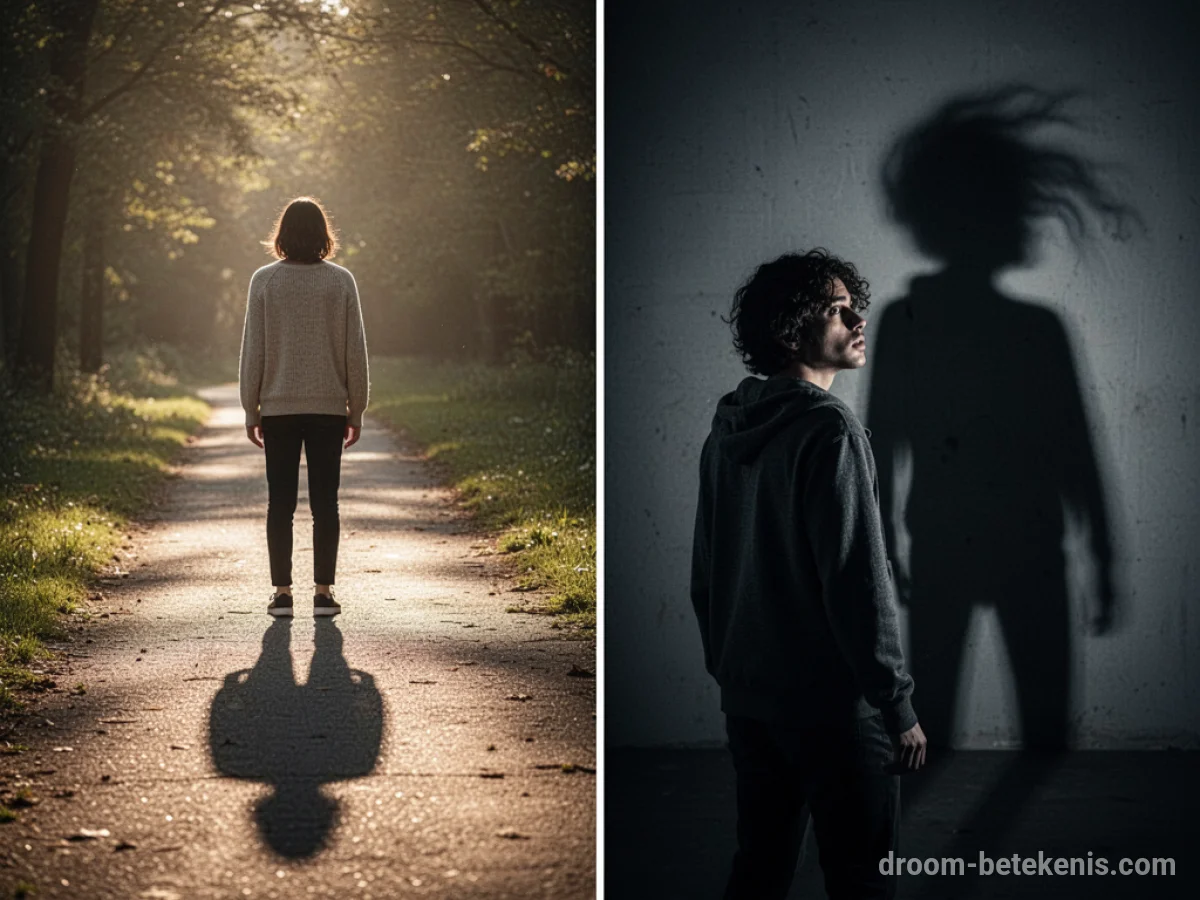 Gedetailleerde droominterpretatie: Verschillende scenario's met Schaduw in de droom