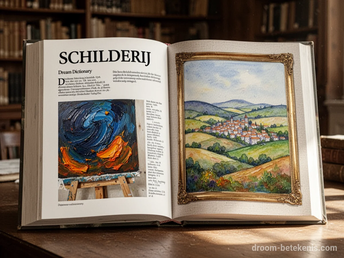 Algemene betekenis: het droomsymbool Schilderij - Archetypen en symboliek