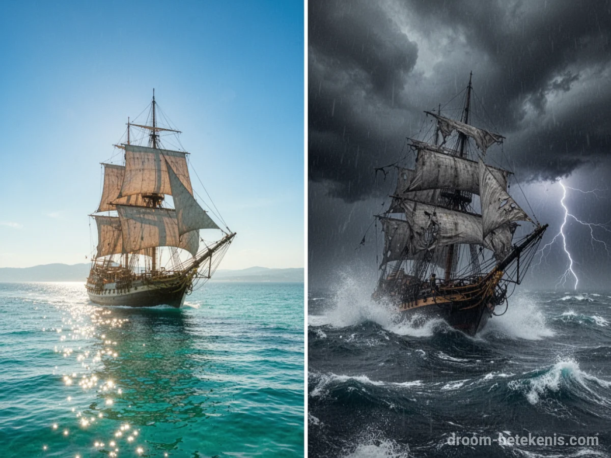 Gedetailleerde droominterpretatie: Verschillende scenario's met Schip in de droom