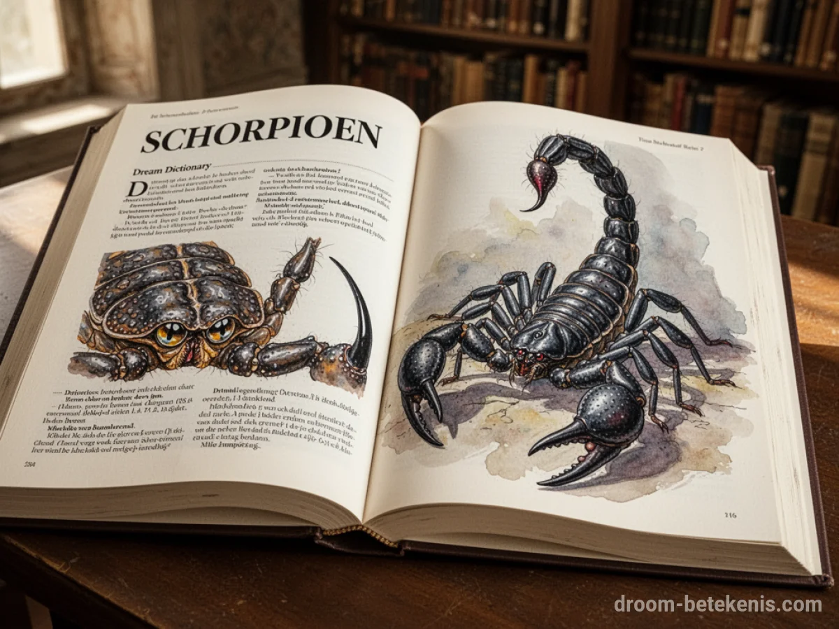 Algemene betekenis: het droomsymbool Schorpioen - Archetypen en symboliek