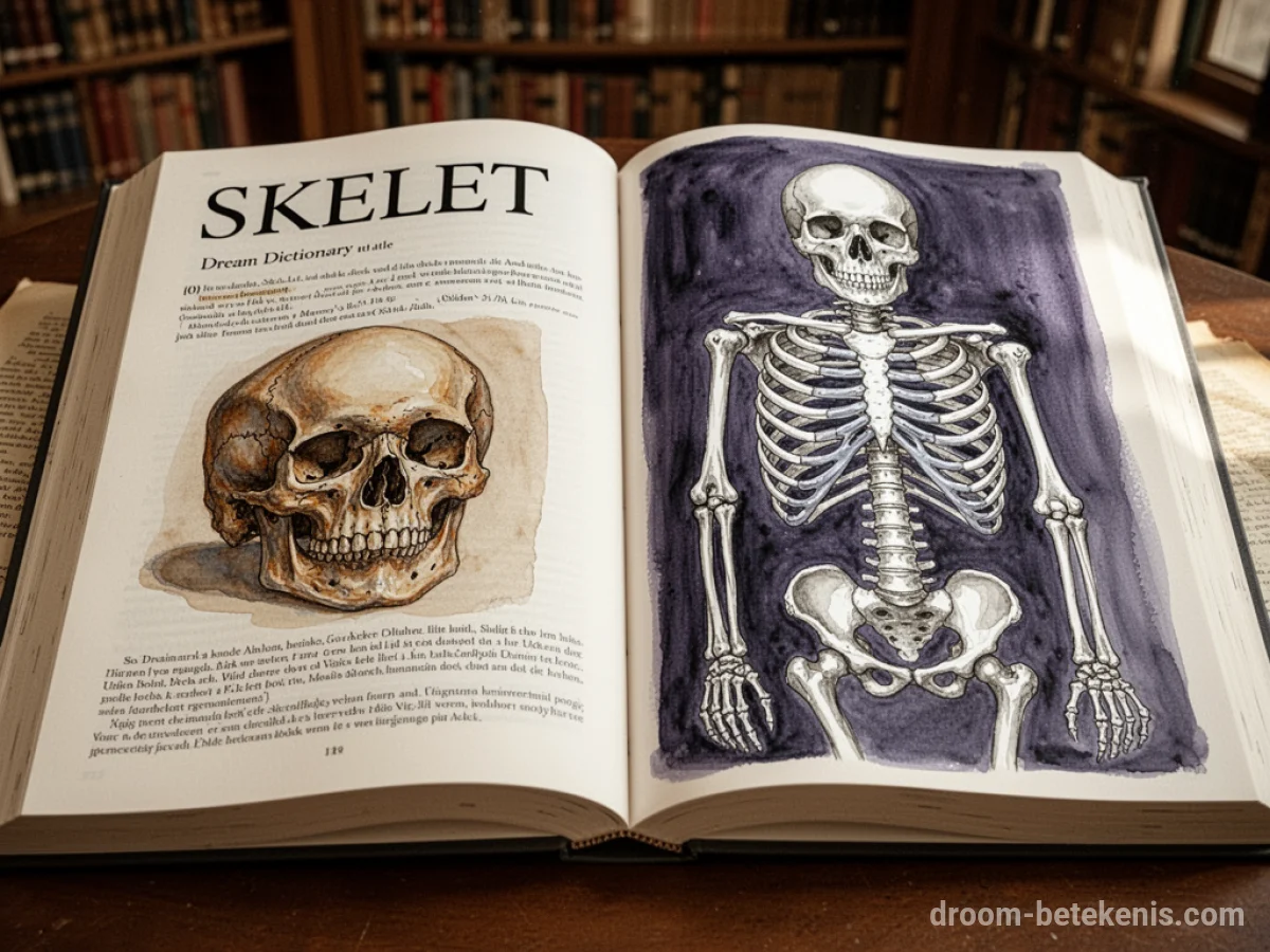 Algemene betekenis: het droomsymbool Skelet - Archetypen en symboliek
