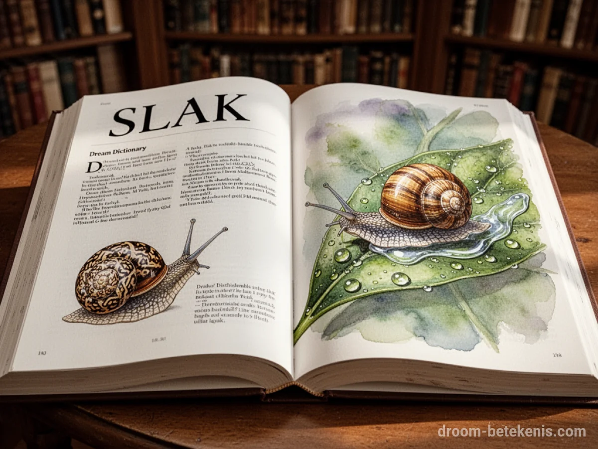 Algemene betekenis: het droomsymbool Slak - Archetypen en symboliek