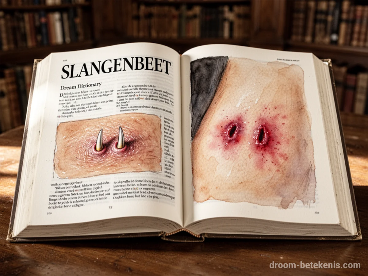 Algemene betekenis: het droomsymbool Slangenbeet - Archetypen en symboliek
