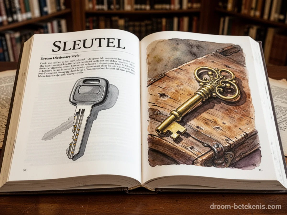 Algemene betekenis: het droomsymbool Sleutel - Archetypen en symboliek
