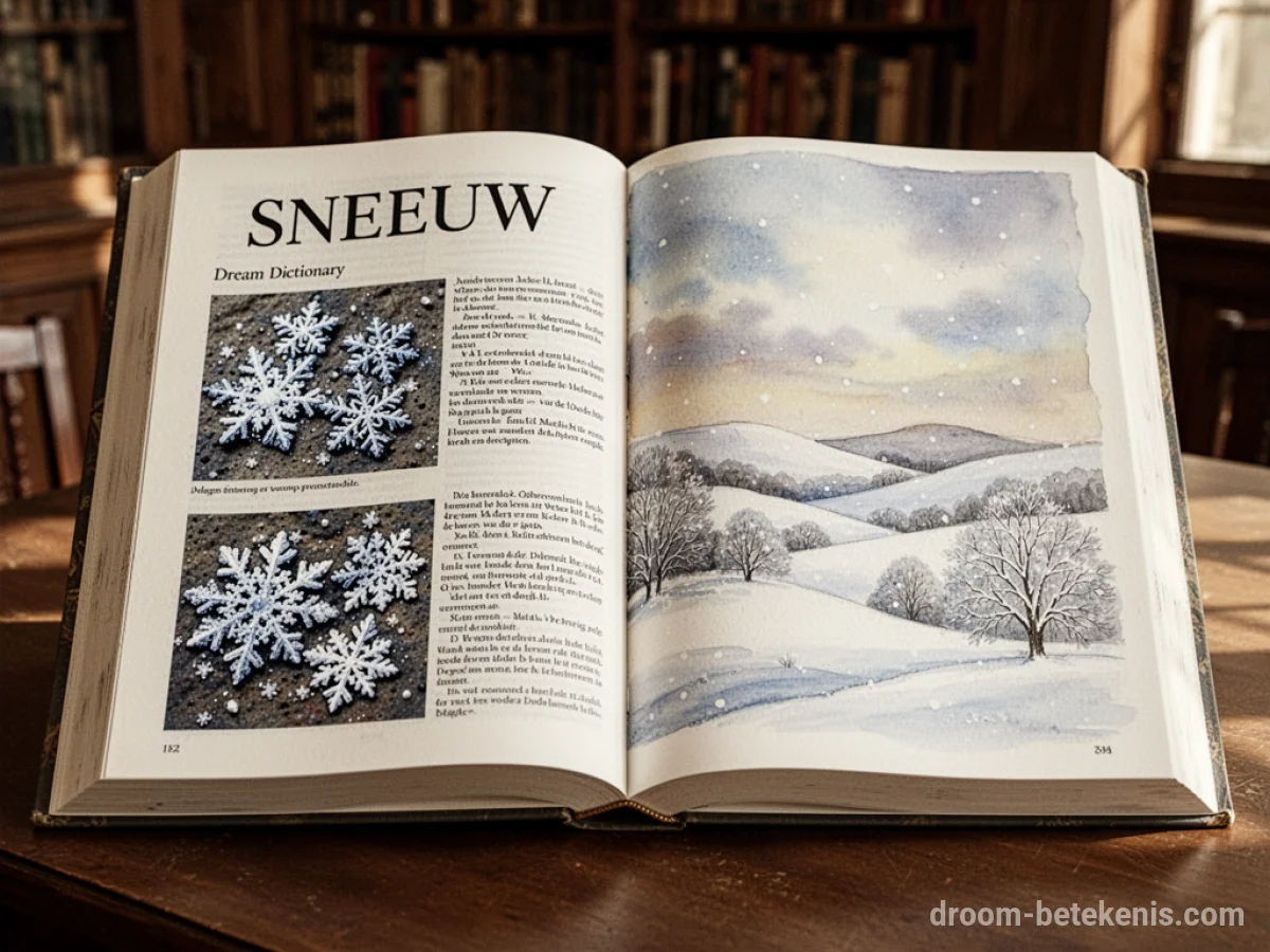 Algemene betekenis: het droomsymbool Sneeuw - Archetypen en symboliek