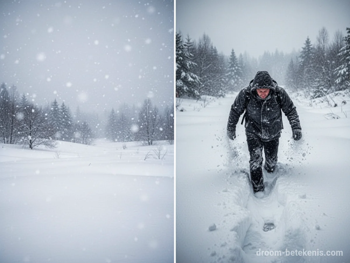 Gedetailleerde droominterpretatie: Verschillende scenario's met Sneeuw in de droom