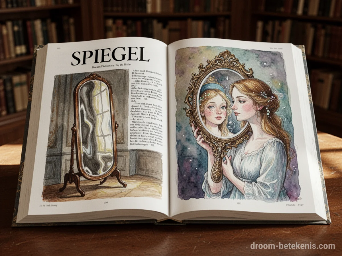 Algemene betekenis: het droomsymbool Spiegel - Archetypen en symboliek