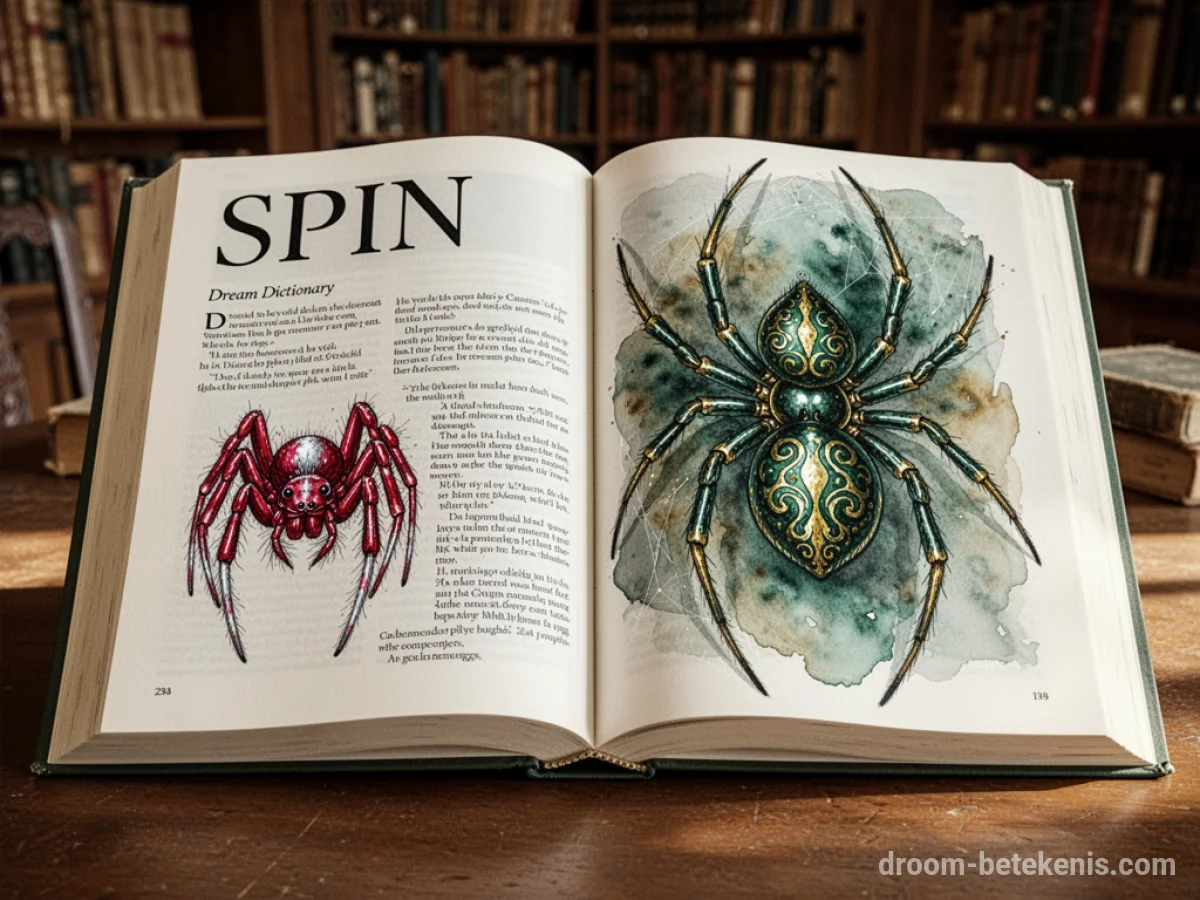 Algemene betekenis: het droomsymbool Spin - Archetypen en symboliek