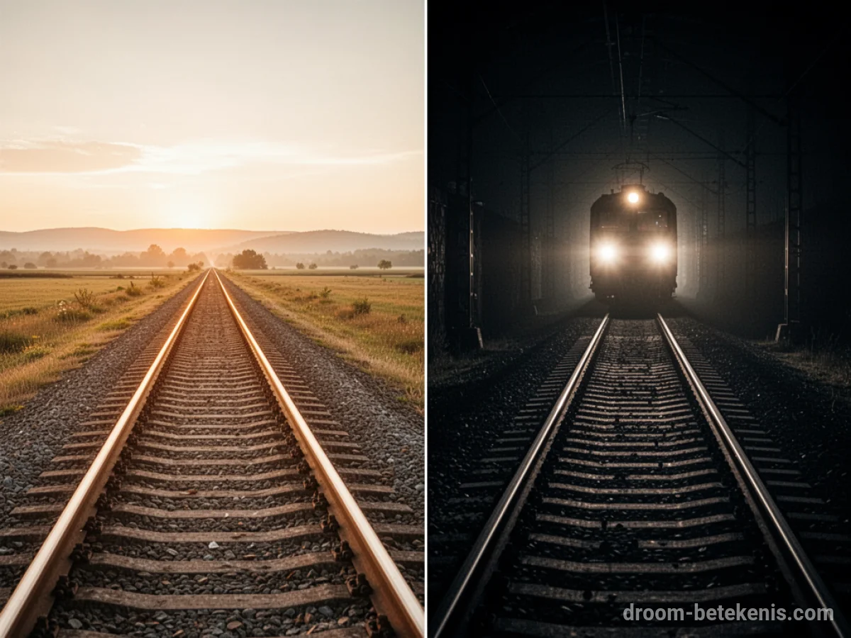 Gedetailleerde droominterpretatie: Verschillende scenario's met Spoor in de droom