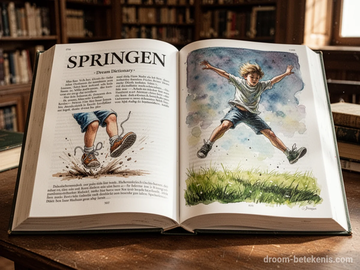 Algemene betekenis: het droomsymbool Springen - Archetypen en symboliek