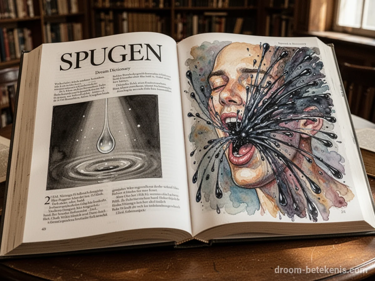 Algemene betekenis: het droomsymbool Spugen - Archetypen en symboliek