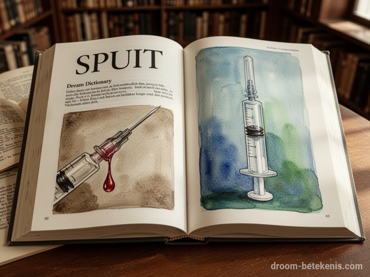 Algemene betekenis: het droomsymbool Spuit - Archetypen en symboliek