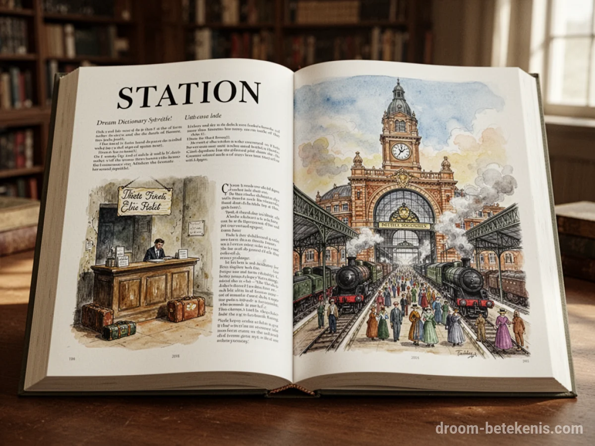 Algemene betekenis: het droomsymbool Station - Archetypen en symboliek