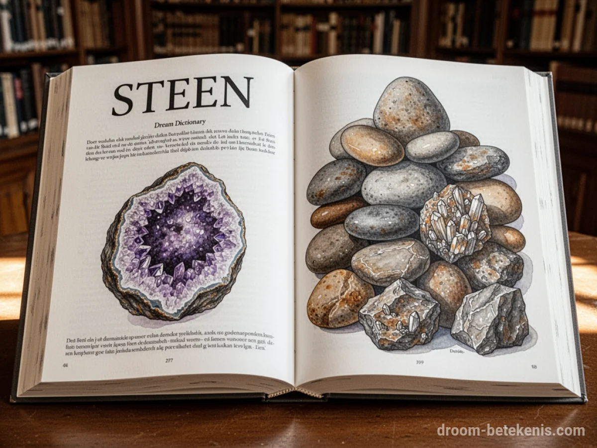 Algemene betekenis: het droomsymbool Steen - Archetypen en symboliek