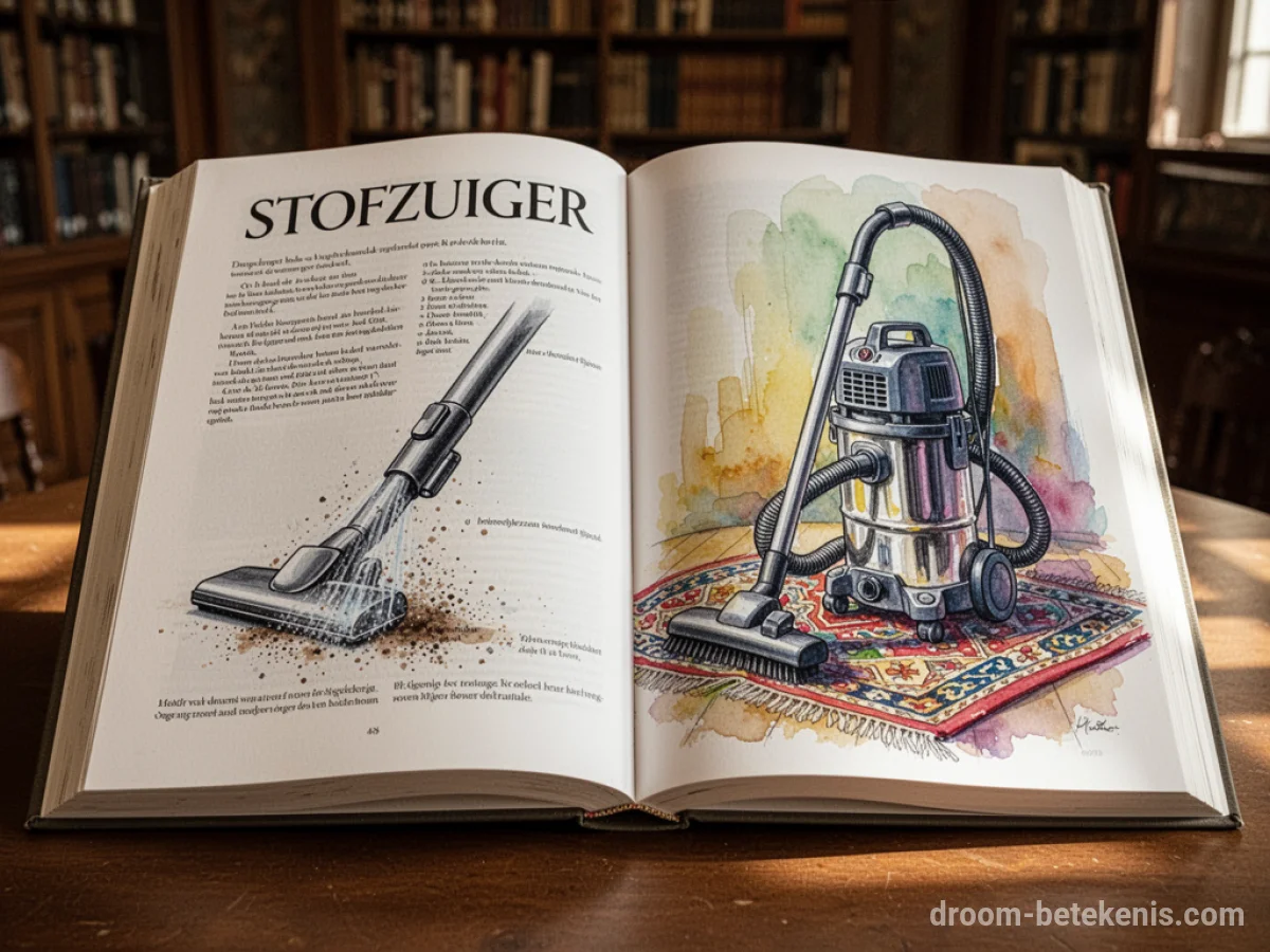 Algemene betekenis: het droomsymbool Stofzuiger - Archetypen en symboliek