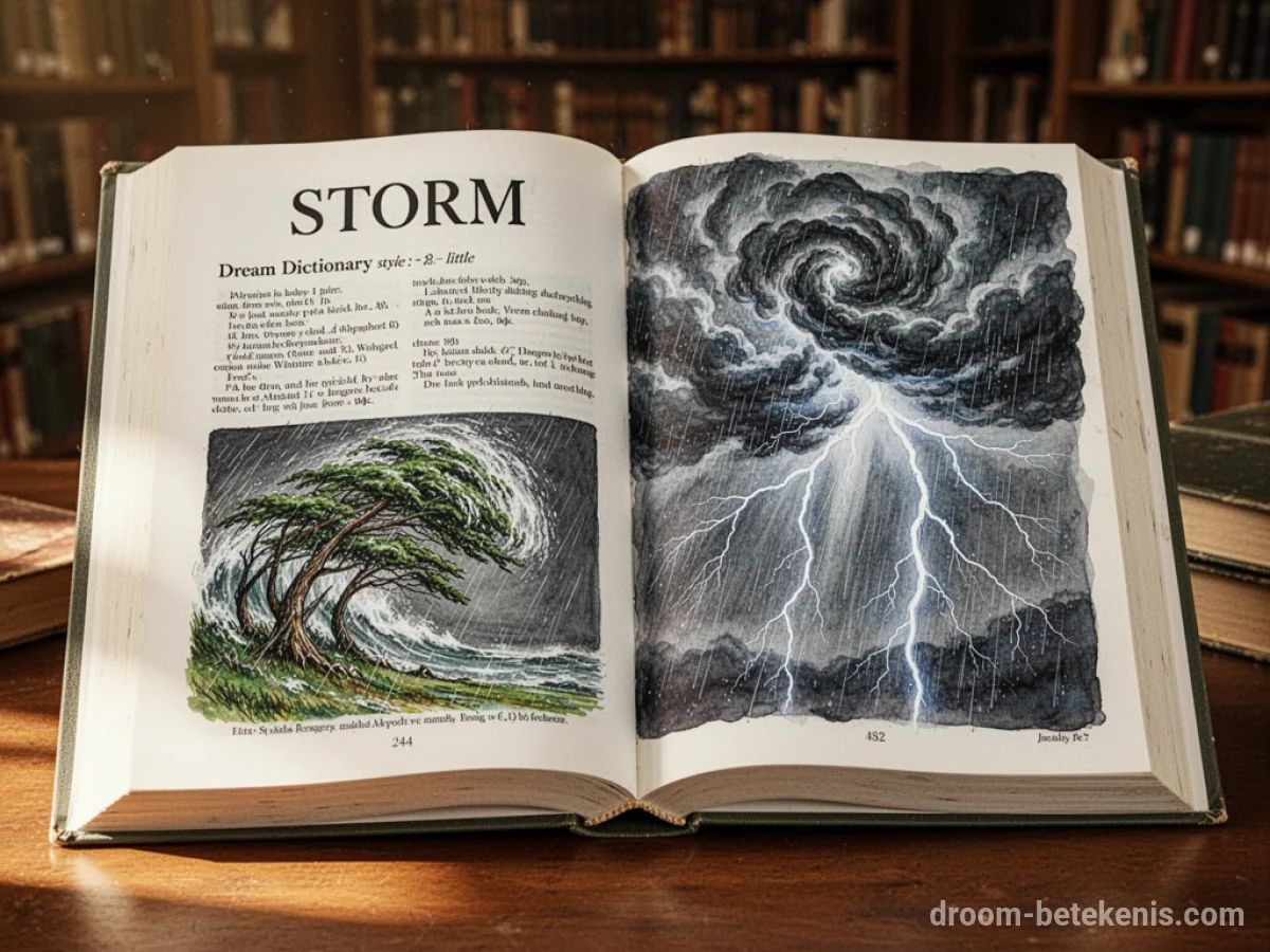 Algemene betekenis: het droomsymbool Storm - Archetypen en symboliek