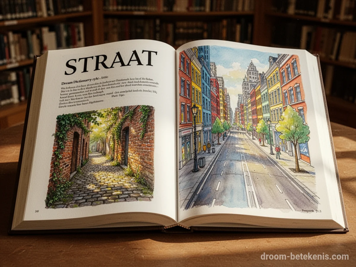 Algemene betekenis: het droomsymbool Straat - Archetypen en symboliek