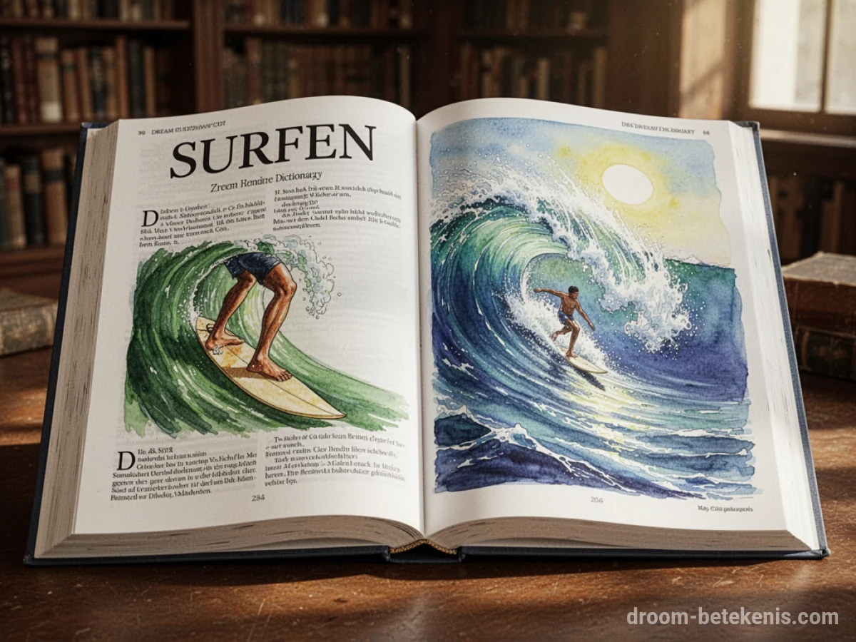 Algemene betekenis: het droomsymbool Surfen - Archetypen en symboliek