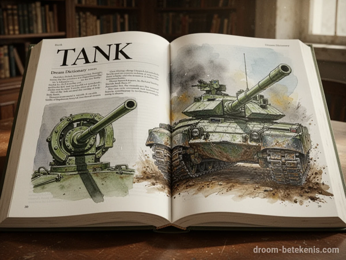 Algemene betekenis: het droomsymbool Tank - Archetypen en symboliek