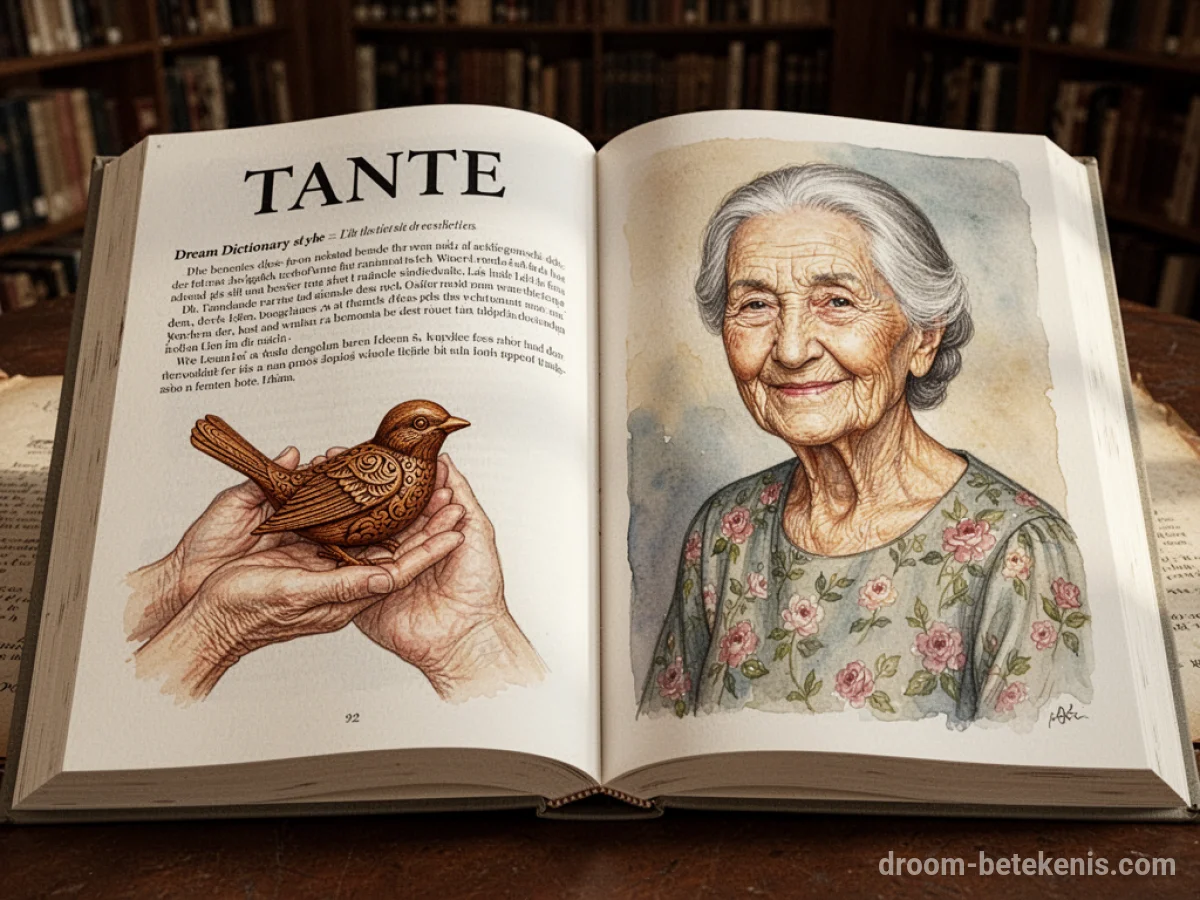Algemene betekenis: het droomsymbool Tante - Archetypen en symboliek
