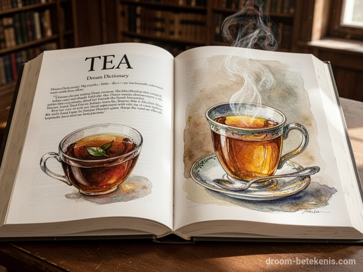 Algemene betekenis: het droomsymbool Tea - Archetypen en symboliek