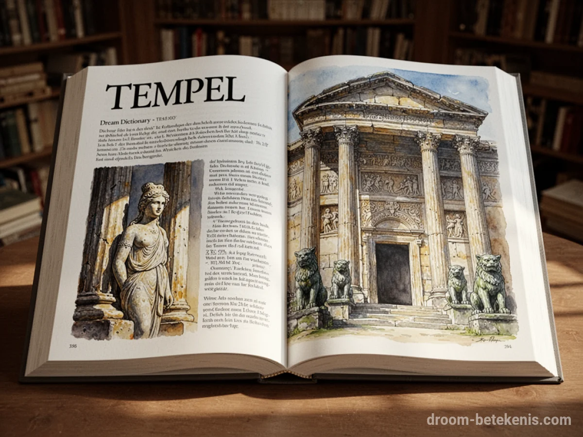 Algemene betekenis: het droomsymbool Tempel - Archetypen en symboliek