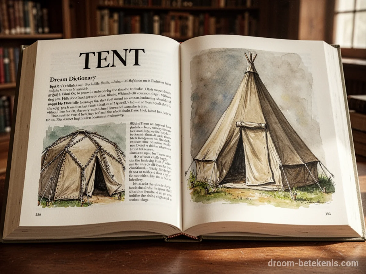 Algemene betekenis: het droomsymbool Tent - Archetypen en symboliek