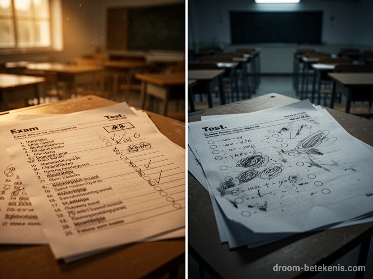 Gedetailleerde droominterpretatie: Verschillende scenario's met Test in de droom