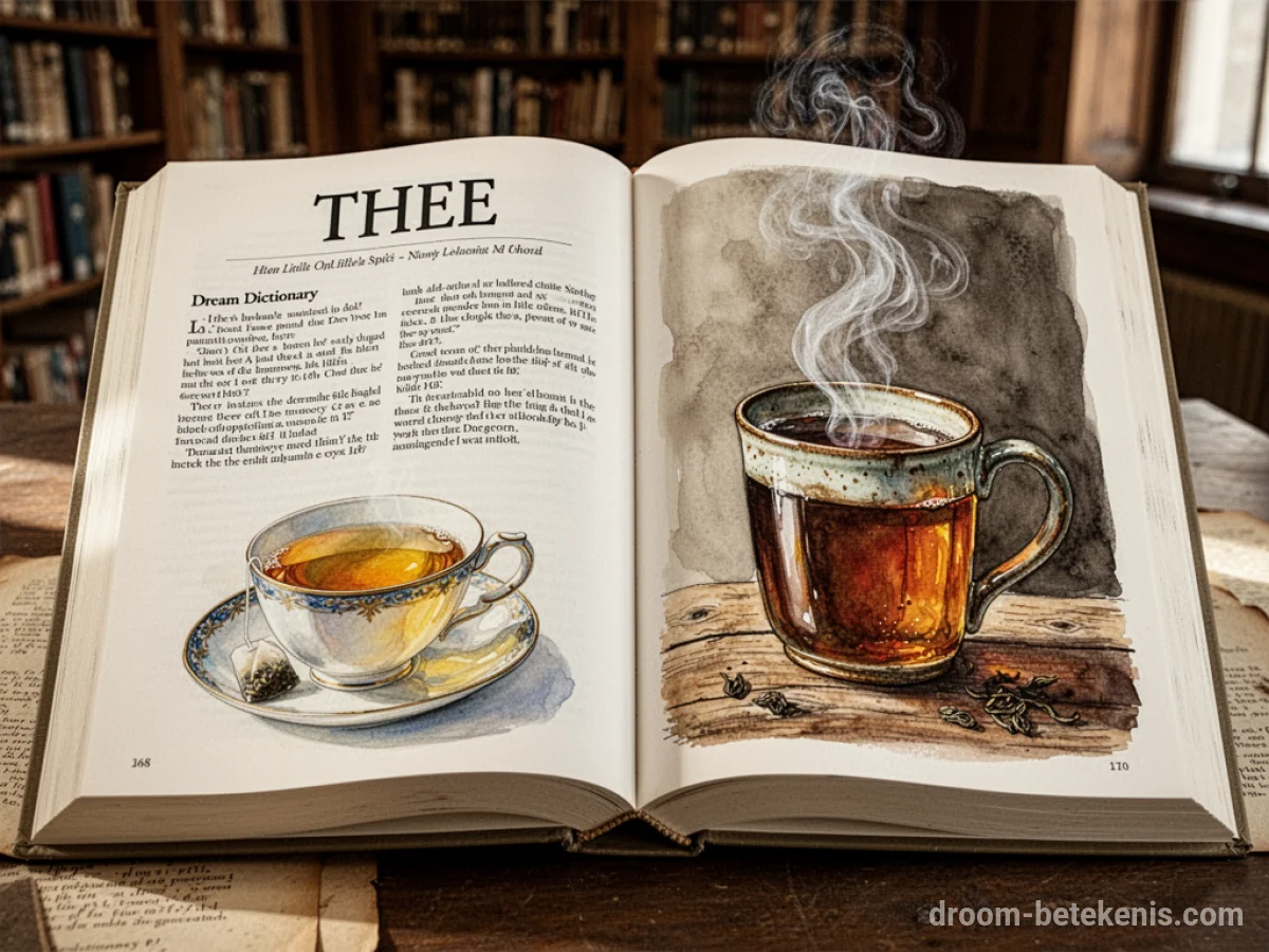 Algemene betekenis: het droomsymbool Thee - Archetypen en symboliek