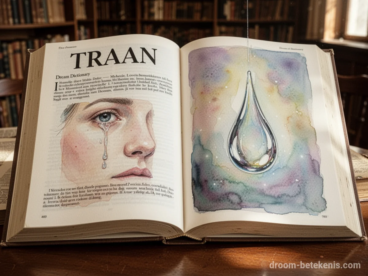 Algemene betekenis: het droomsymbool Traan - Archetypen en symboliek