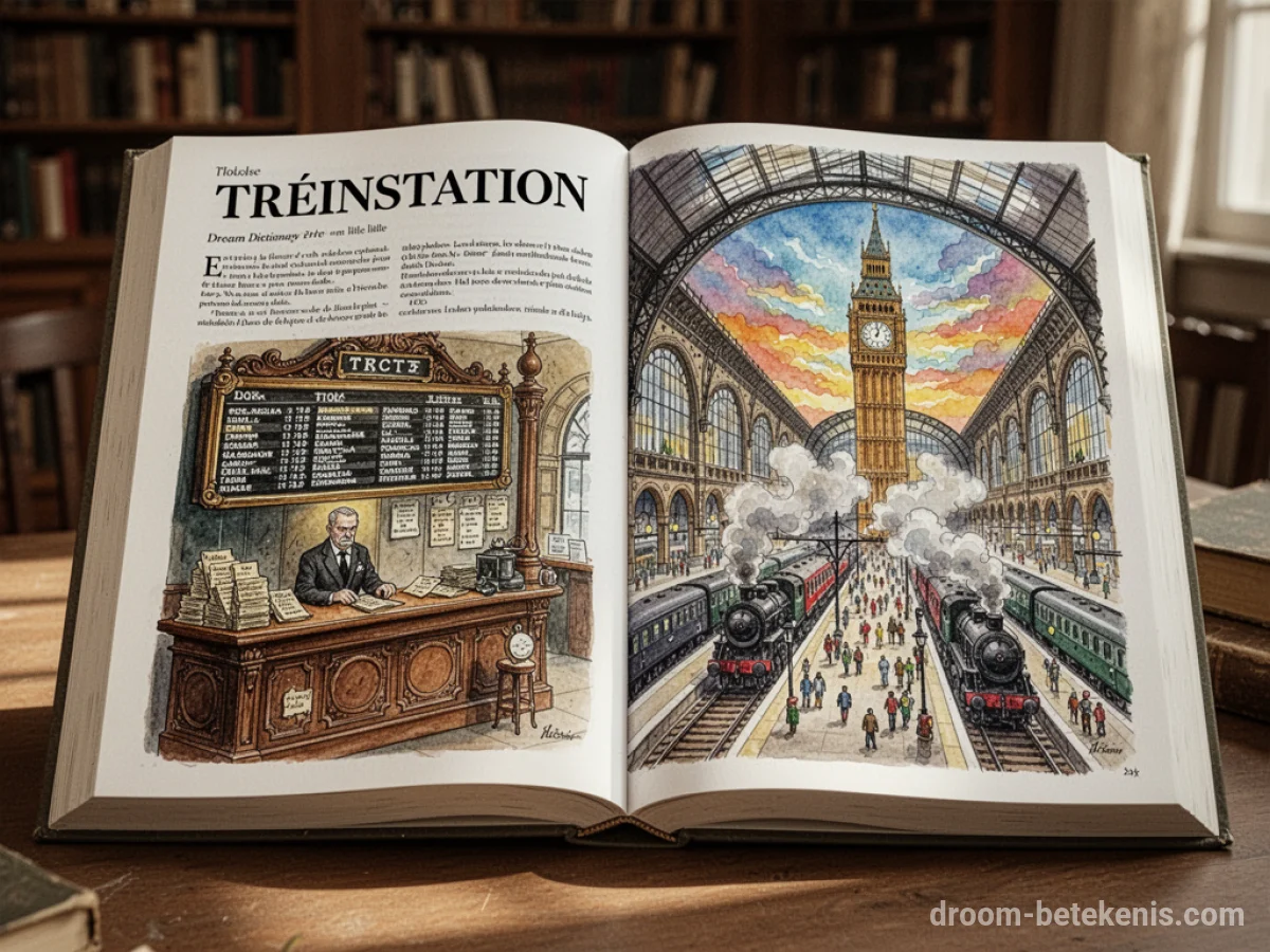 Algemene betekenis: het droomsymbool Treinstation - Archetypen en symboliek