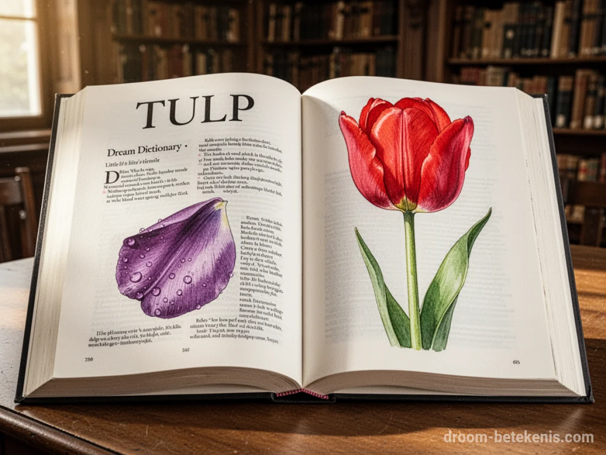 Algemene betekenis: het droomsymbool Tulp - Archetypen en symboliek