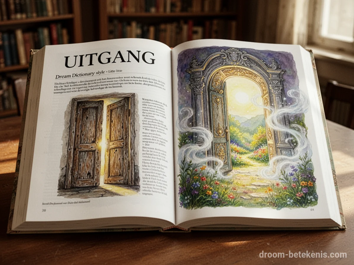 Algemene betekenis: het droomsymbool Uitgang - Archetypen en symboliek