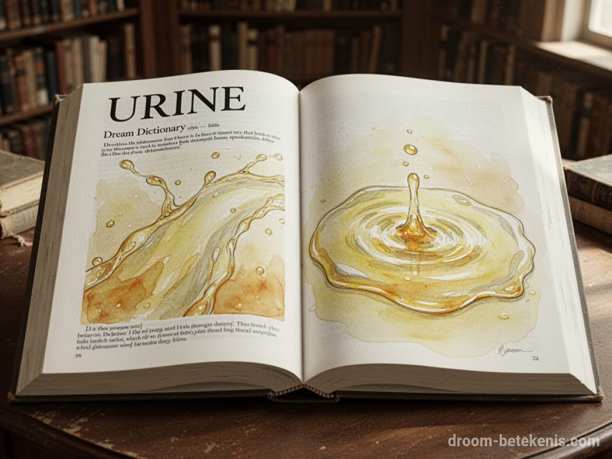 Algemene betekenis: het droomsymbool Urine - Archetypen en symboliek
