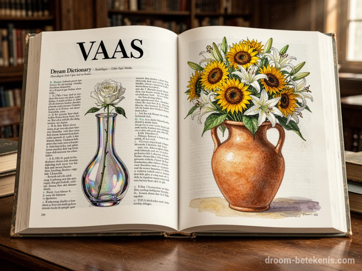 Algemene betekenis: het droomsymbool Vaas - Archetypen en symboliek