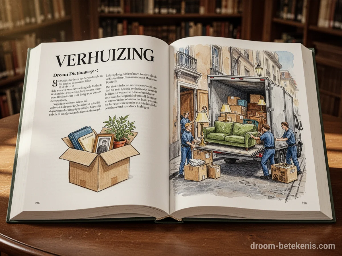 Algemene betekenis: het droomsymbool Verhuizing - Archetypen en symboliek
