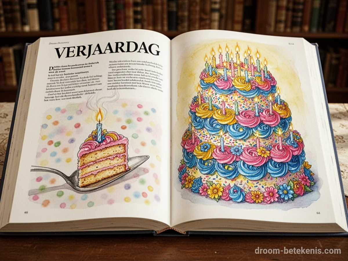 Algemene betekenis: het droomsymbool Verjaardag - Archetypen en symboliek