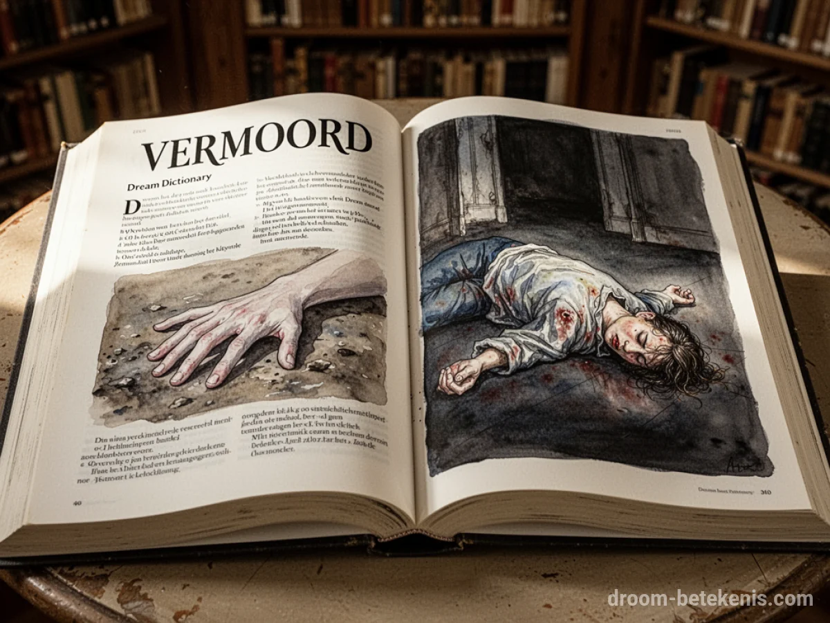 Algemene betekenis: het droomsymbool Vermoord - Archetypen en symboliek