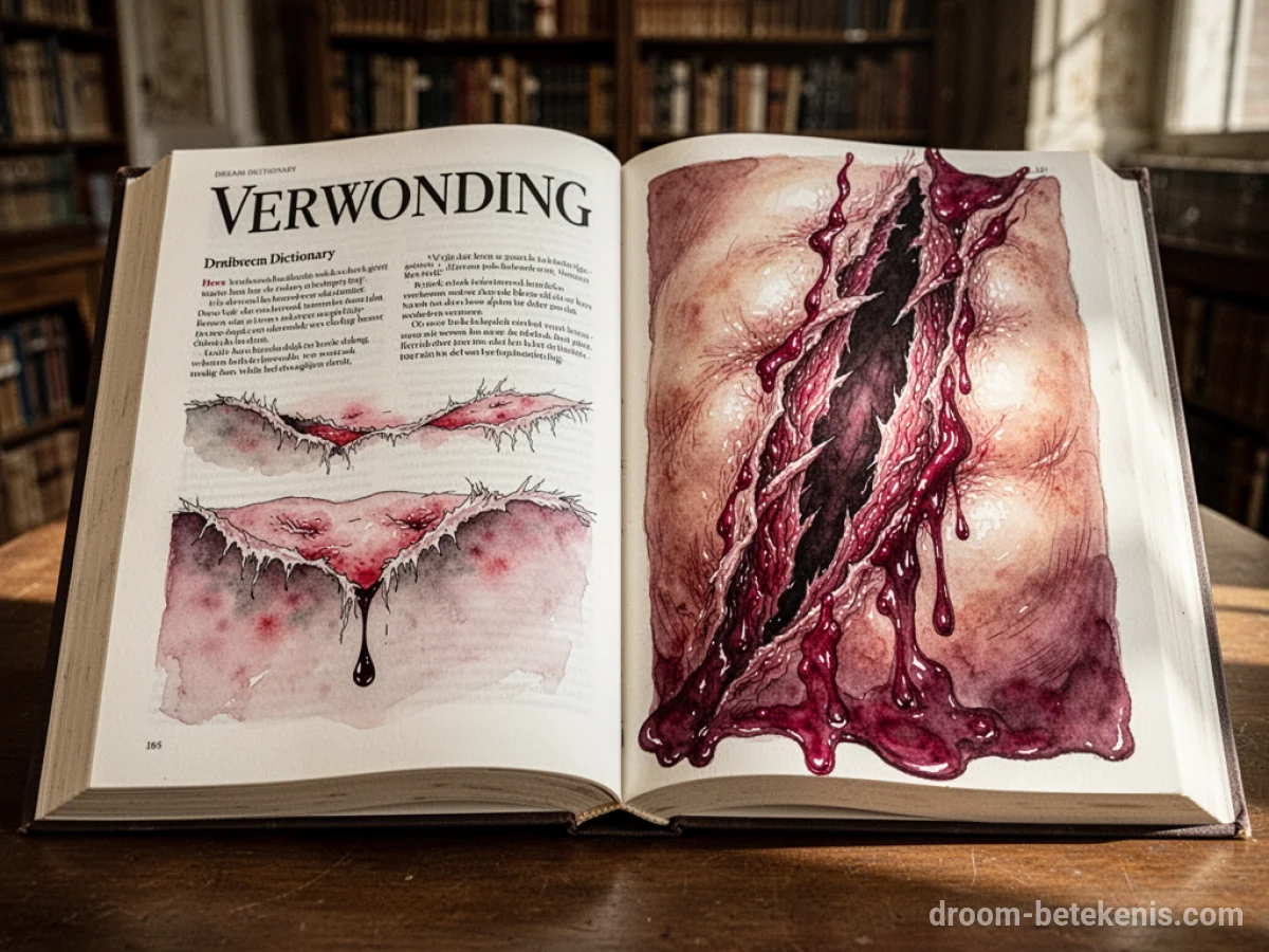 Algemene betekenis: het droomsymbool Verwonding - Archetypen en symboliek
