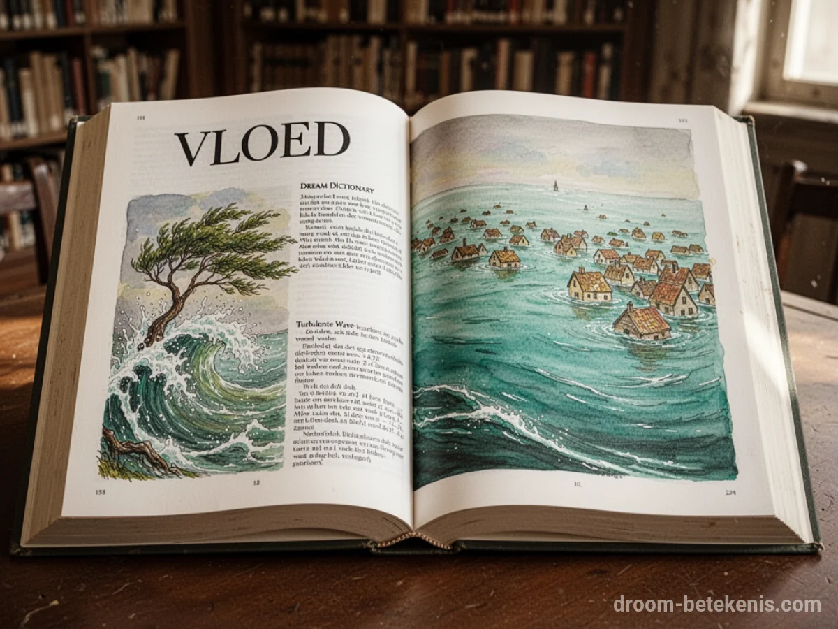 Algemene betekenis: het droomsymbool Vloed - Archetypen en symboliek
