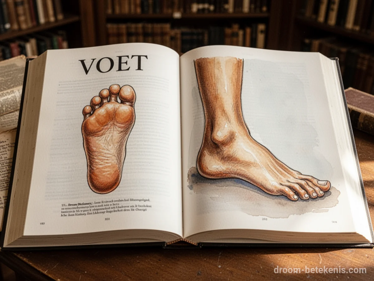 Algemene betekenis: het droomsymbool Voet - Archetypen en symboliek