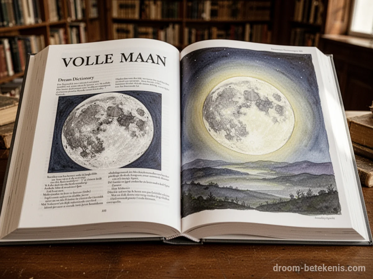 Algemene betekenis: het droomsymbool Volle maan - Archetypen en symboliek